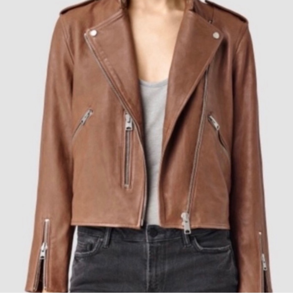 All Saints Leather Jacket